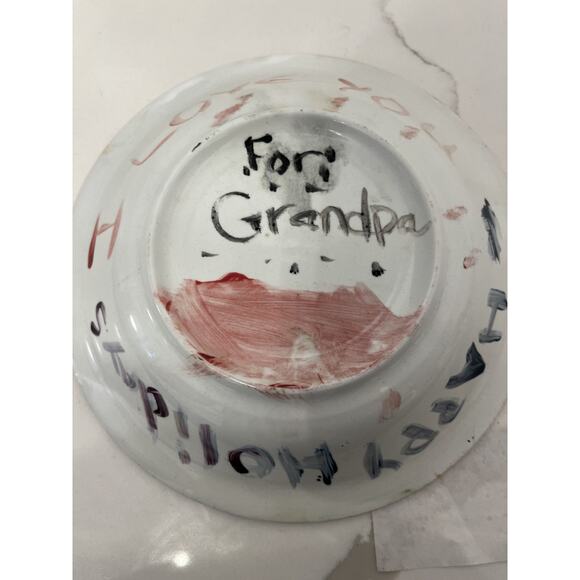 Studio Art Hand Painted Pottery Bowls Designed Signed Yout Artists-5 Bowls - Picture 9 of 12